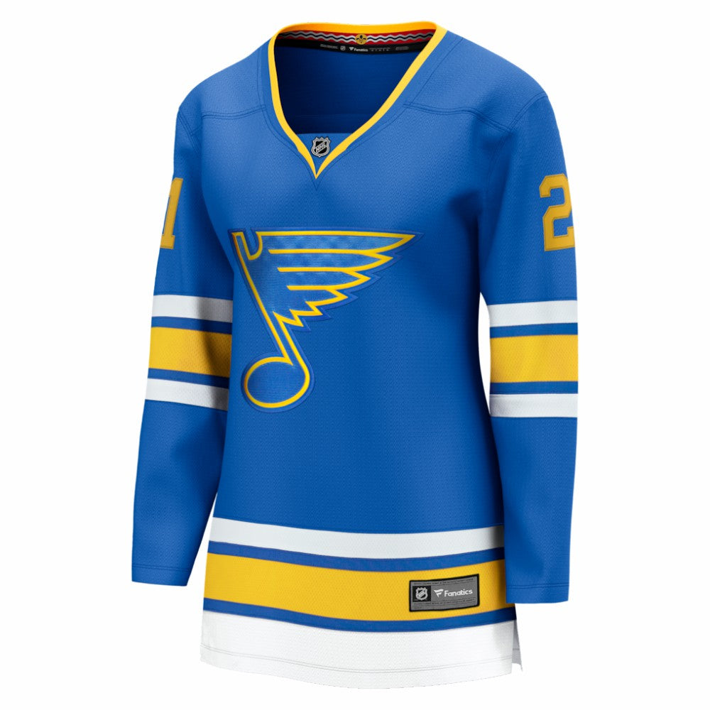 Jimmy Snuggerud St. Louis Blues Fanatics Women's Home Breakaway Jersey -  NHL Jerseys