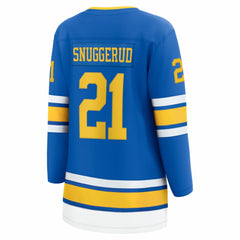 Jimmy Snuggerud St. Louis Blues Fanatics Women's Home Breakaway Jersey -  NHL Jerseys