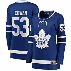 Easton Cowan Toronto Maple Leafs Indiana Women's Home Breakaway Jersey -  NHL Jerseys