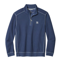 New York Yankees Tommy Bahama Montego Bay Half-Zip Sweatshirt - MLB Sweatshirts