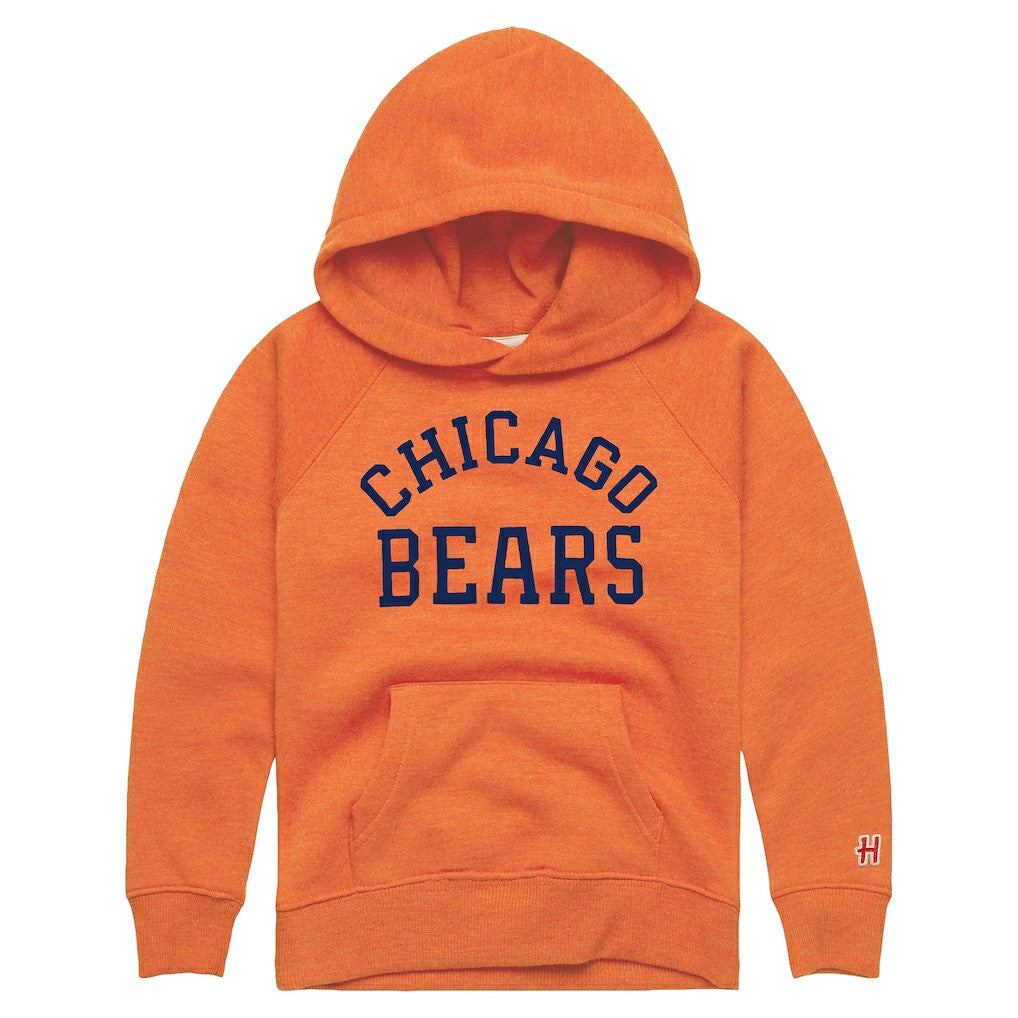 Chicago Bears Homage Youth Classic Tri-Blend Hoodie | NFL Hot