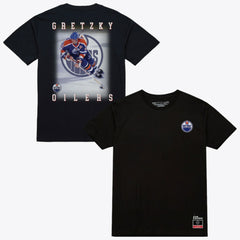 Wayne Gretzky Edmonton Oilers Mitchell & Ness Photo T-Shirt -  NHL T-shirts