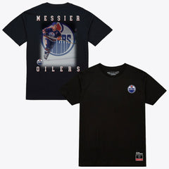 Mark Messier Edmonton Oilers Mitchell & Ness Photo T-Shirt -  NHL T-shirts