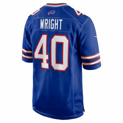 Buffalo Bills Matthew Wright  Team Game Jersey | NFL Sale