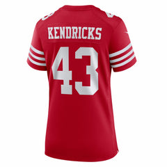 San Francisco 49ers Eric Kendricks  Women's Game Jersey | NFL Outlet