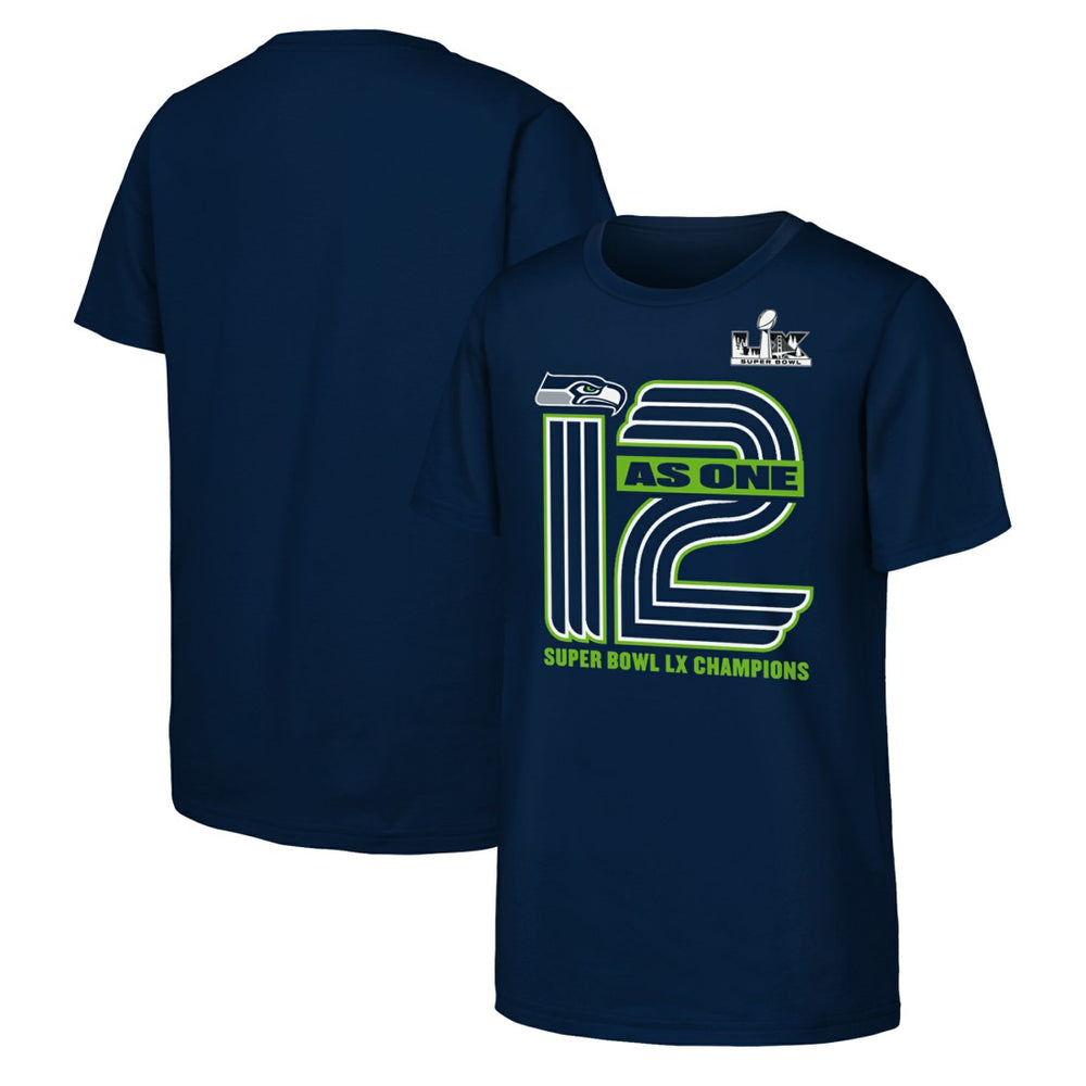 Seattle Seahawks Youth Super Bowl LX Champions Hometown Collection T-Shirt | NFL Online