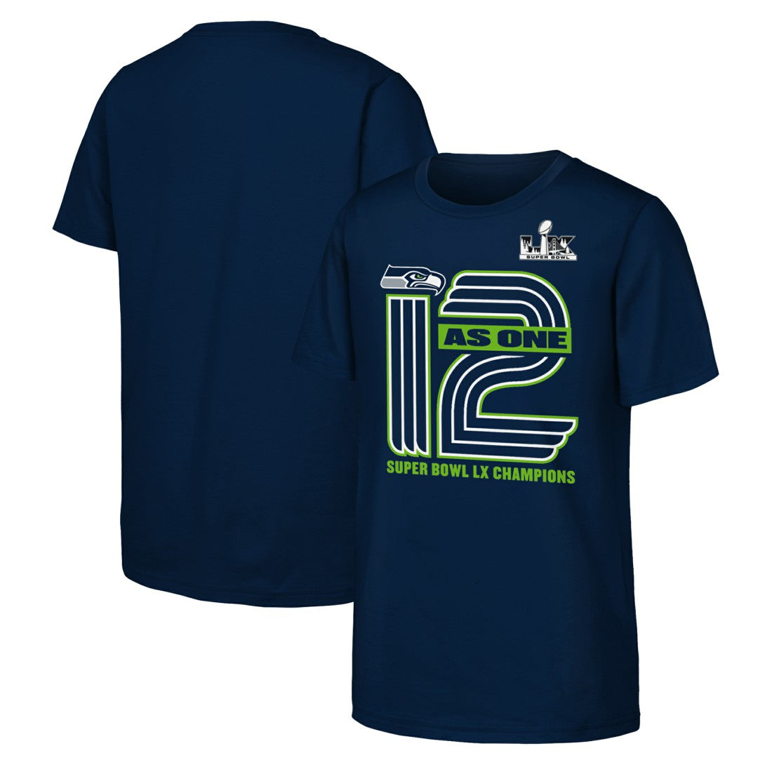 Seattle Seahawks Youth Super Bowl LX Champions Hometown Collection T-Shirt | NFL Online