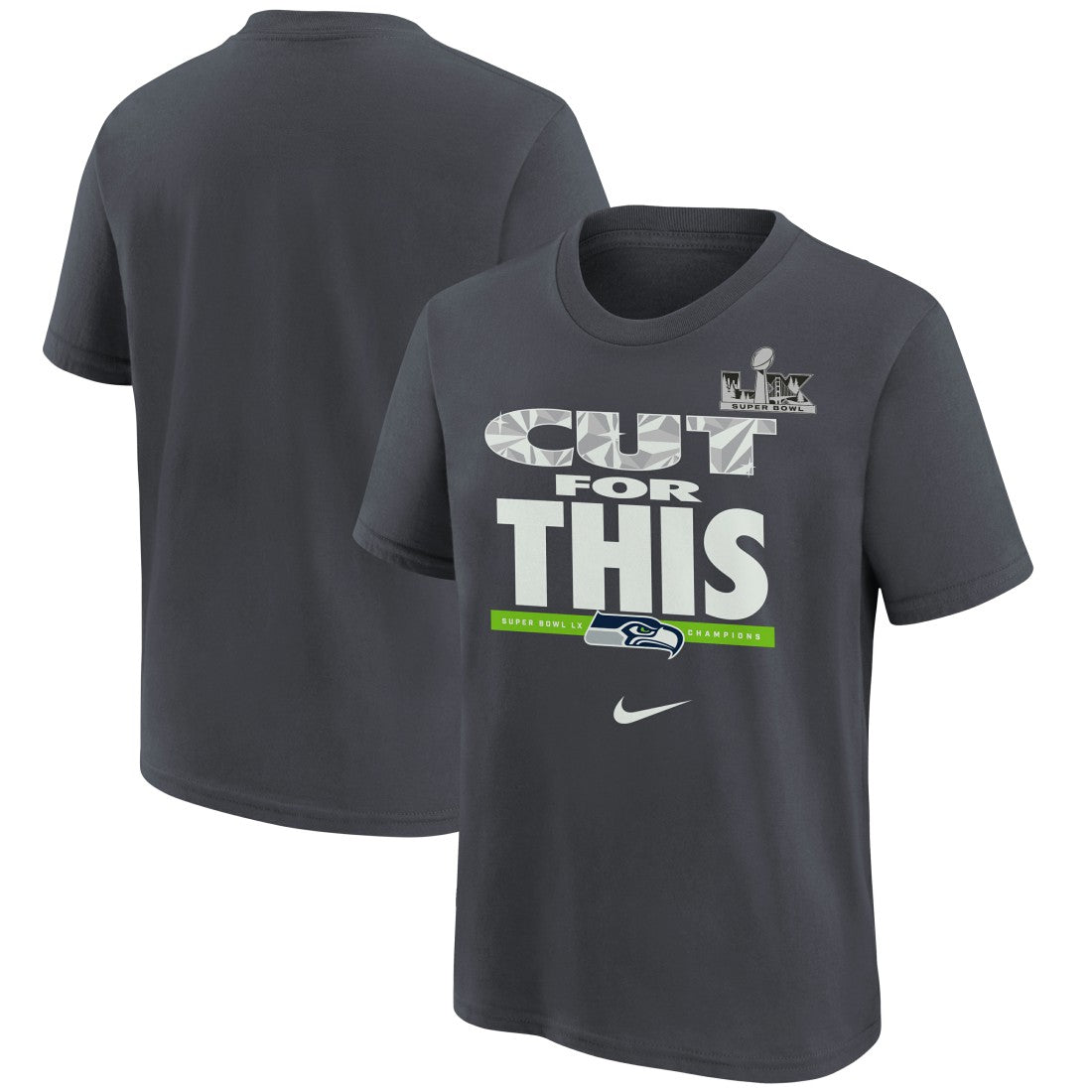 Seattle Seahawks Youth Super Bowl LX Champions Parade T-Shirt | NFL On sale