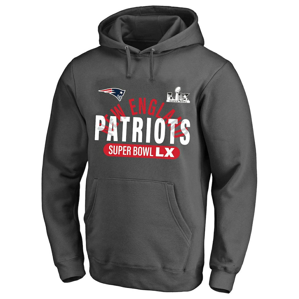 New England Patriots Super Bowl LX Big & Tall Game Plan Hoodie | NFL On sale