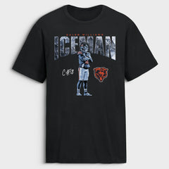 Chicago Bears Caleb Williams  Iceman T-Shirt | NFL Near me