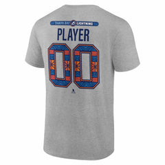 Tampa Bay Lightning 2026 NHL Stadium Series Personalized Name & Number T-Shirt -  NHL T-shirts