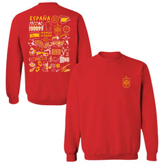 Spain National Team Vive La Fete Women's Impressions Artwork Sweatshirt