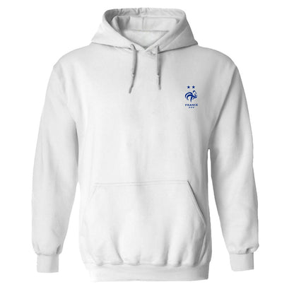 France National Team Vive La Fete Women's Impressions Artwork Hoodie for sale - White