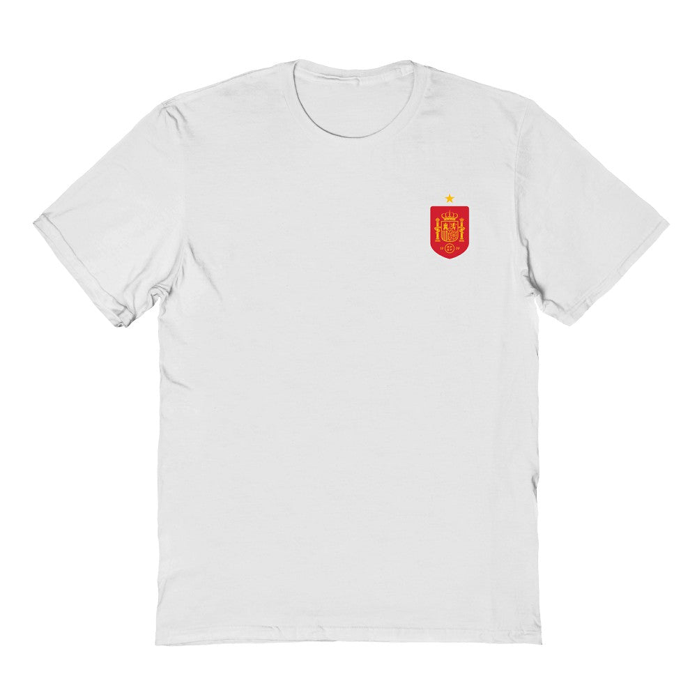 Spain National Team Vive La Fete Women's Impressions Artwork Fitted T-Shirt