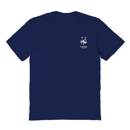 France National Team Vive La Fete Women's Impressions Artwork Fitted T-Shirt for sale - Navy