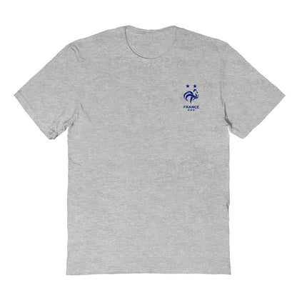 France National Team Vive La Fete Women's Impressions Artwork Fitted T-Shirt for sale - Gray
