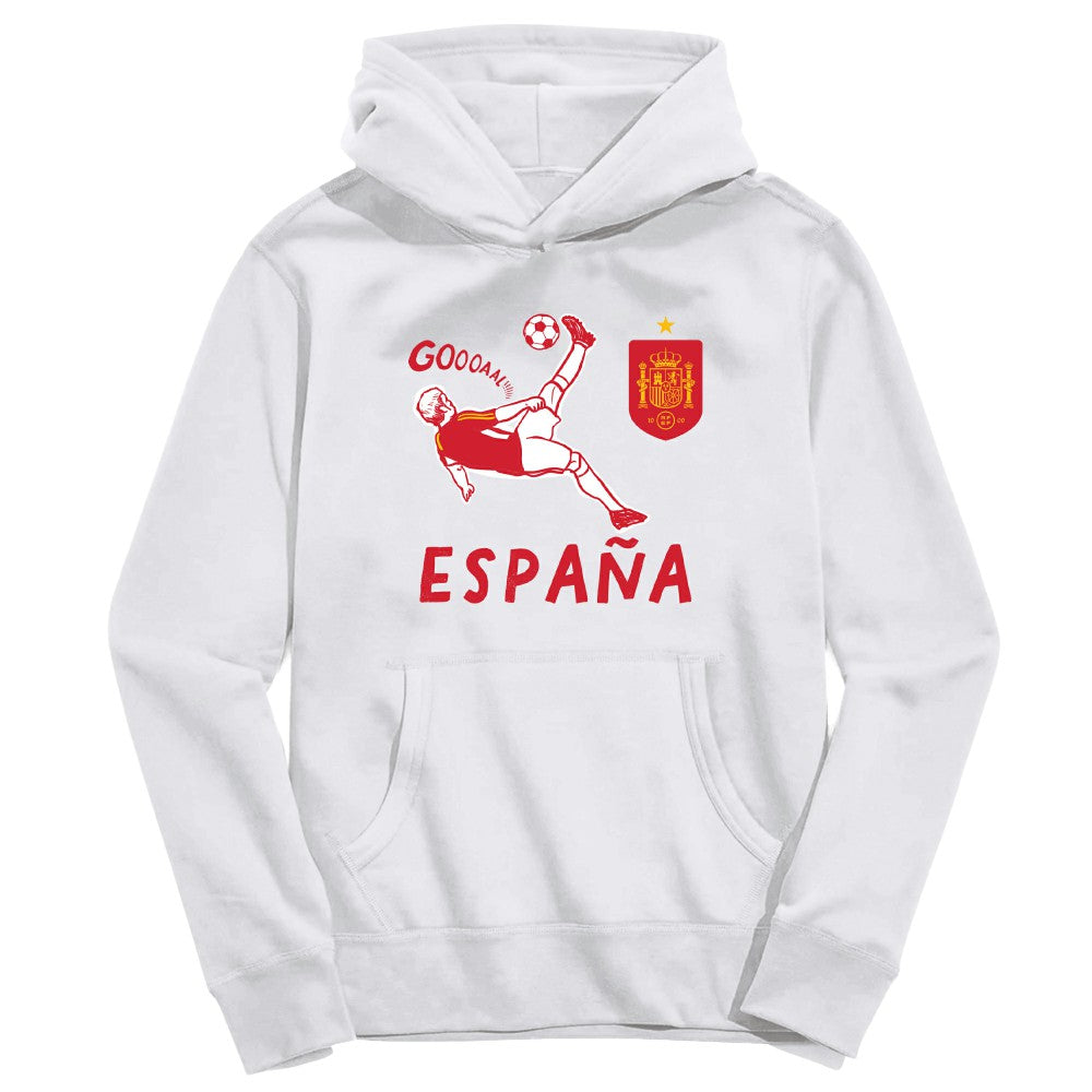 Spain National Team Vive La Fete Youth Chilena Style Hoodie
