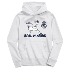 Real Madrid Vive La Fete Youth Chilena Style Hoodie
