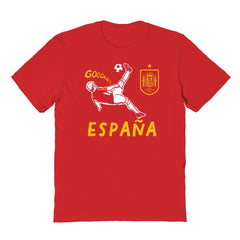 Spain National Team Vive La Fete Youth Chilena Style T-Shirt
