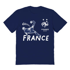 France National Team Vive La Fete Youth Chilena Style T-Shirt