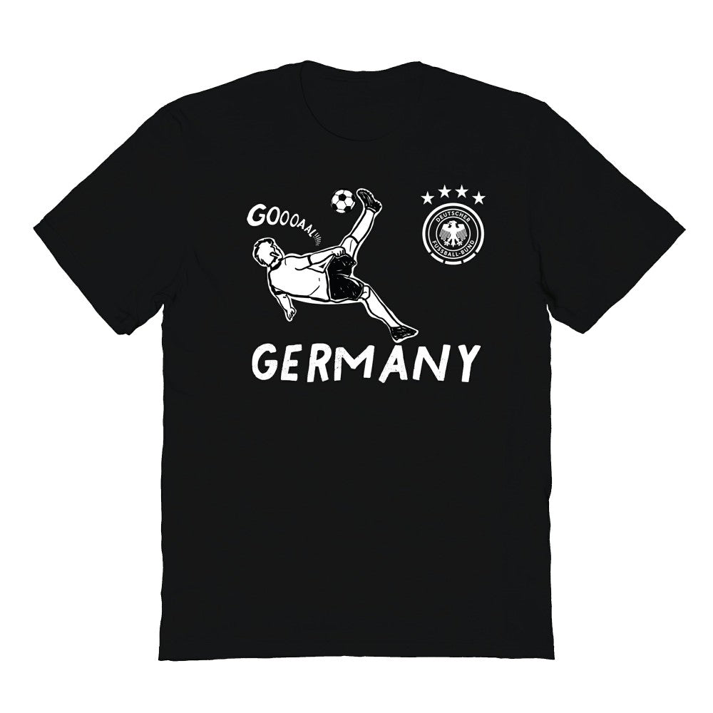 Germany National Team Vive La Fete Youth Chilena Style T-Shirt for sale - Black