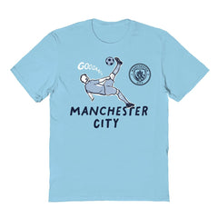 Manchester City Vive La Fete Youth Chilena Style T-Shirt