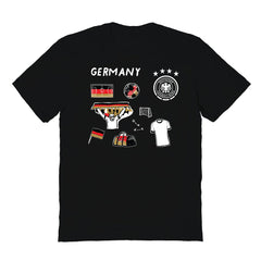 Germany National Team Vive La Fete Youth Impressions Icons T-Shirt
