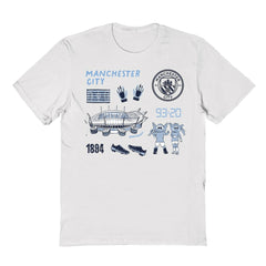 Manchester City Vive La Fete Youth Impressions Icons T-Shirt