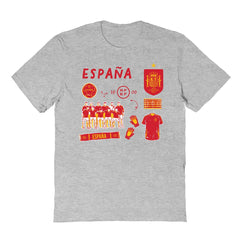 Spain National Team Vive La Fete Youth Impressions Icons T-Shirt