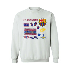 Barcelona Vive La Fete Women's Impressions Icons Sweatshirt