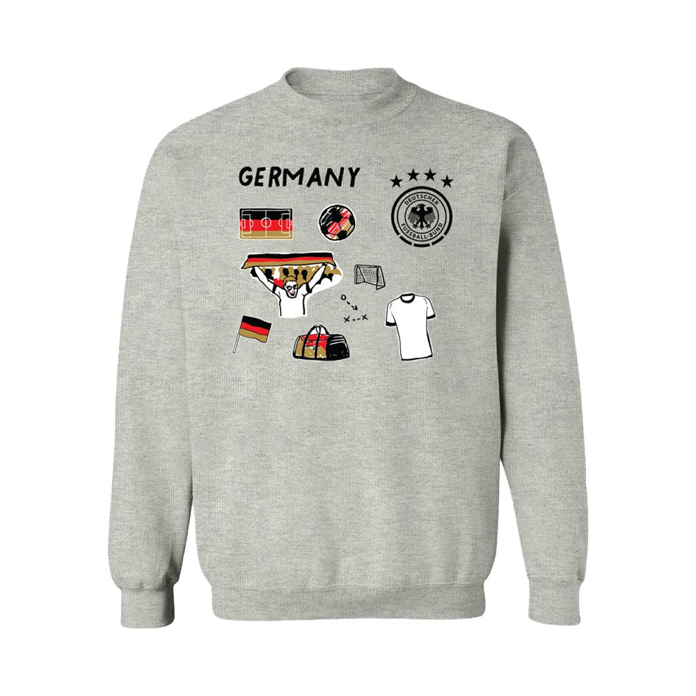 Germany National Team Vive La Fete Women's Impressions Icons Sweatshirt