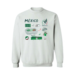 Mexico National Team Vive La Fete Women's Impressions Icons Sweatshirt