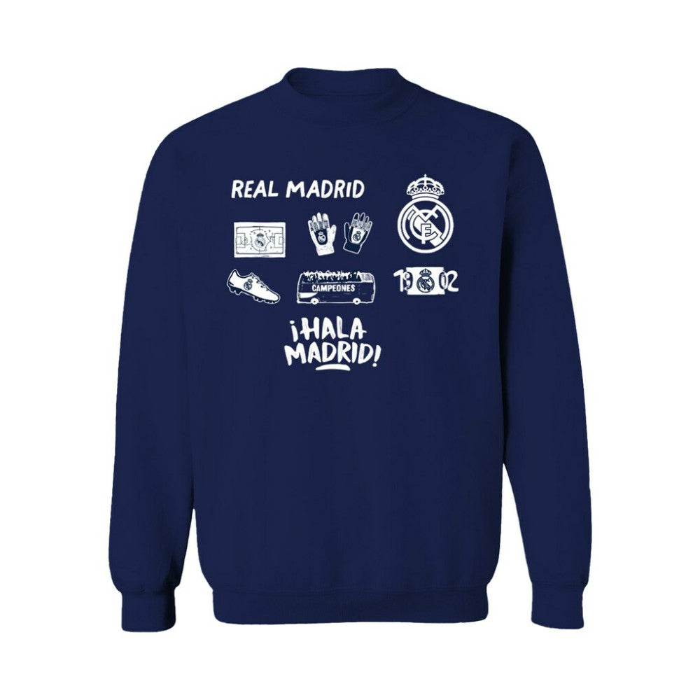 Real Madrid Vive La Fete Women's Impressions Icons Sweatshirt