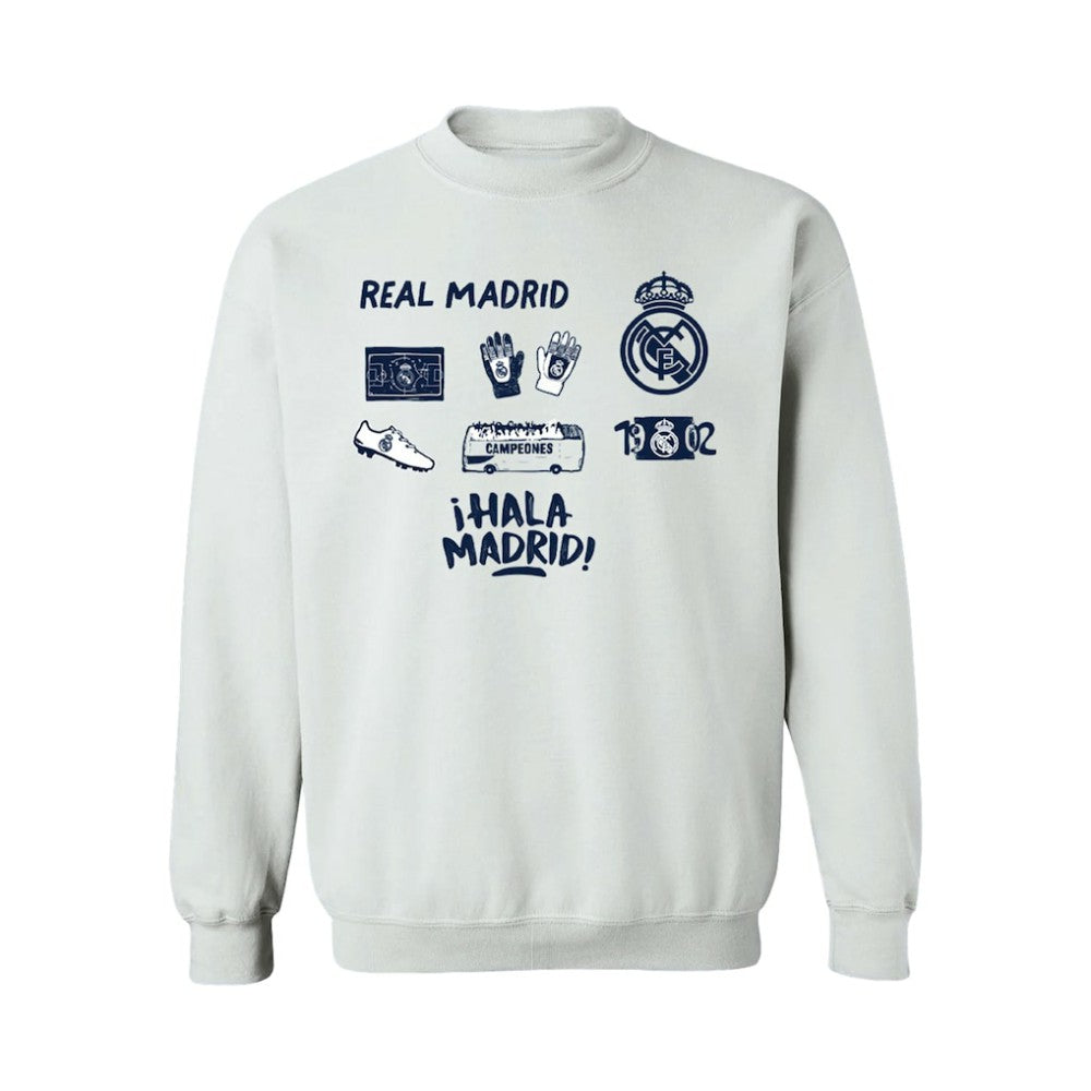 Real Madrid Vive La Fete Women's Impressions Icons Sweatshirt