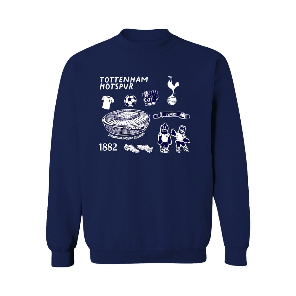 Tottenham Hotspur Vive La Fete Women's Impressions Icons Sweatshirt