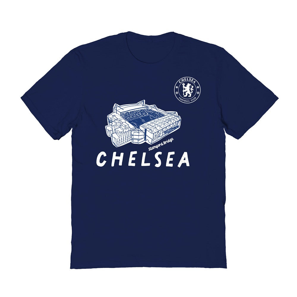 Chelsea Vive La Fete Women's Stadium Style T-Shirt