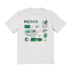Mexico National Team Vive La Fete Women's Impressions Icons T-Shirt