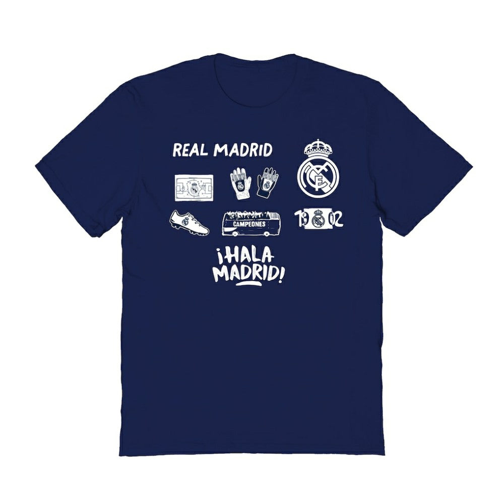 Real Madrid Vive La Fete Women's Impressions Icons T-Shirt