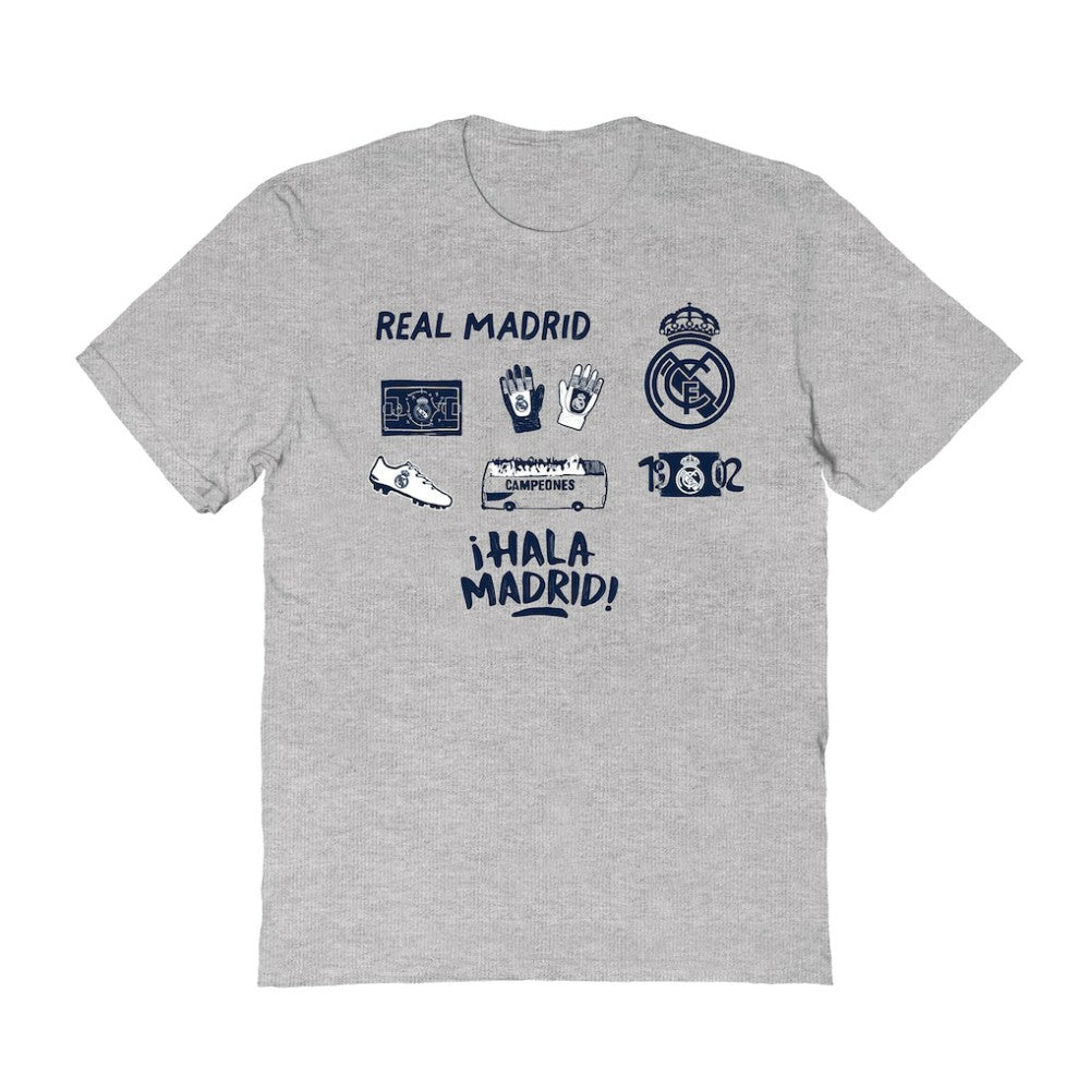 Real Madrid Vive La Fete Women's Impressions Icons T-Shirt
