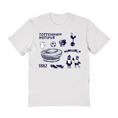 Tottenham Hotspur Vive La Fete Women's Impressions Icons T-Shirt