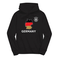 Germany National Team Vive La Fete Youth Map Style Hoodie