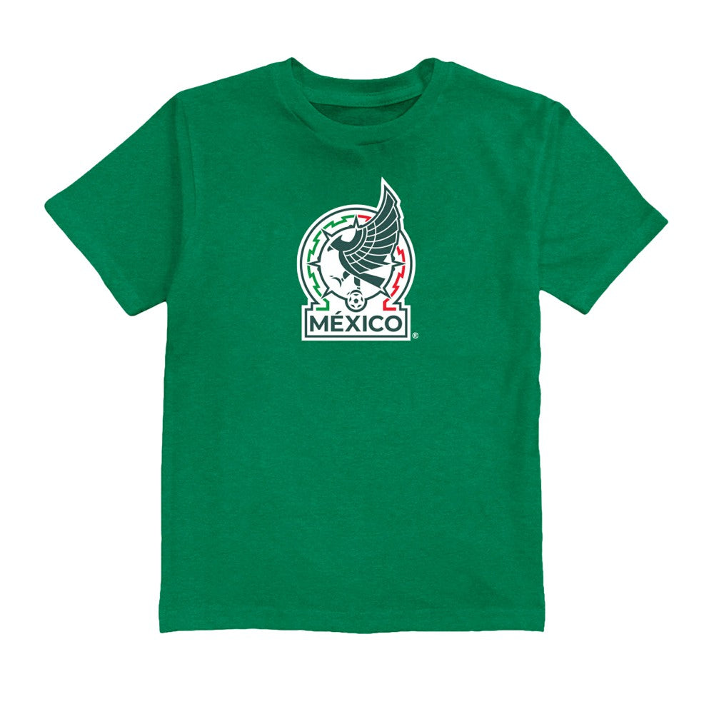 Santiago Gimenez Mexico National Team Vive La Fete Youth Player Name & Number Color Badge T-Shirt