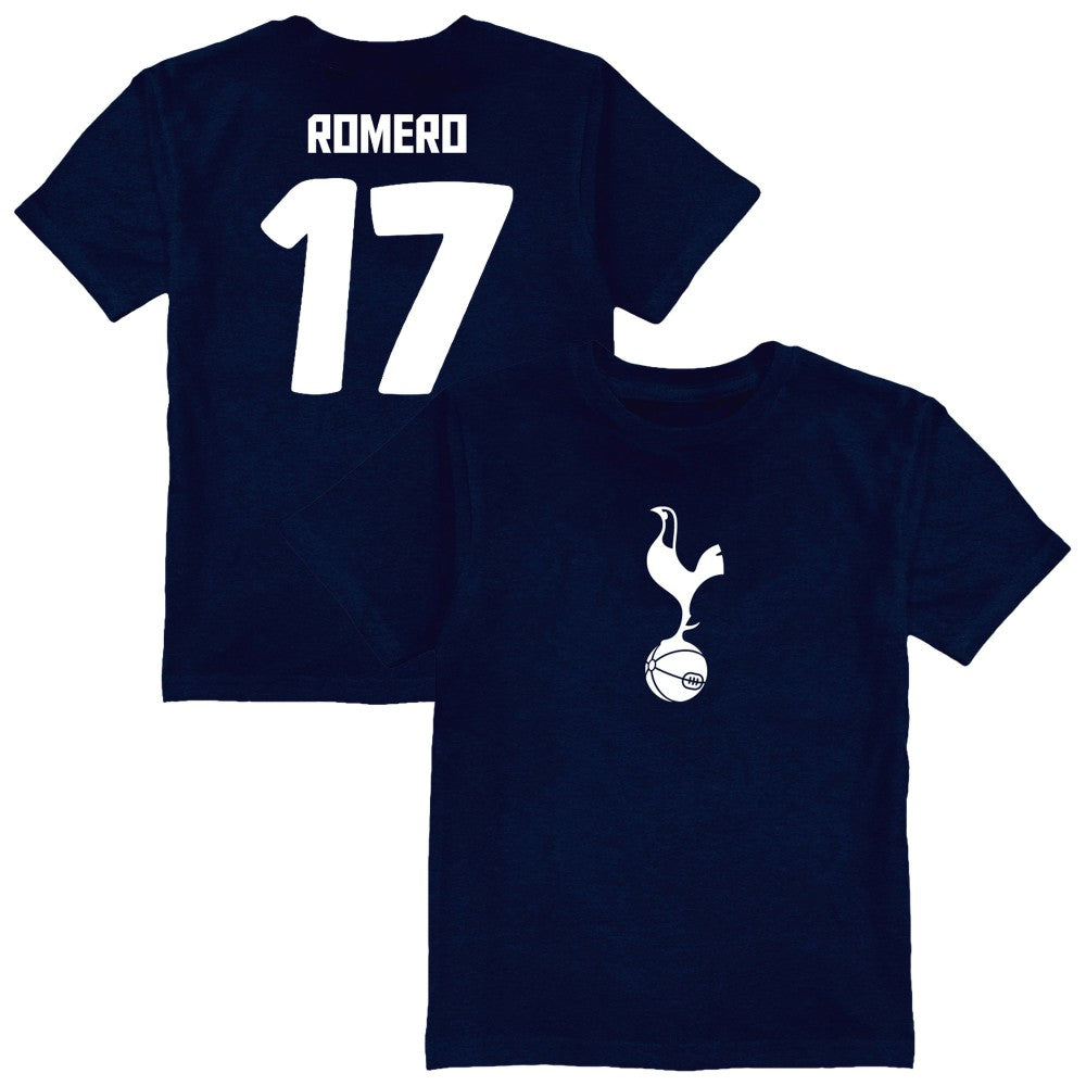 Cristian Romero Tottenham Hotspur Vive La Fete Youth Player Name & Number Color Badge T-Shirt