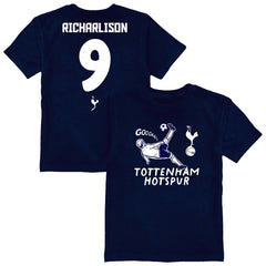 Richarlison Tottenham Hotspur Vive La Fete Youth Player Name & Number Chilena Style T-Shirt