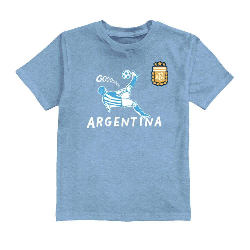 Julián Álvarez Argentina National Team Vive La Fete Youth Player Name & Number Chilena Style T-Shirt