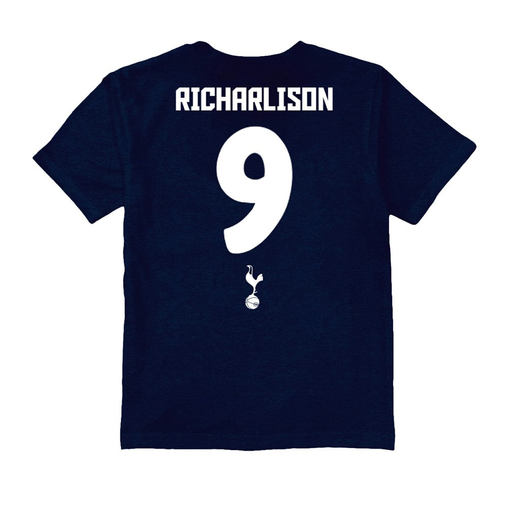 Richarlison Tottenham Hotspur Vive La Fete Toddler Player Name & Number Chilena Style T-Shirt Sale - Navy