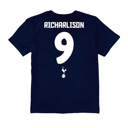 Richarlison Tottenham Hotspur Vive La Fete Toddler Player Name & Number Chilena Style T-Shirt Sale - Navy