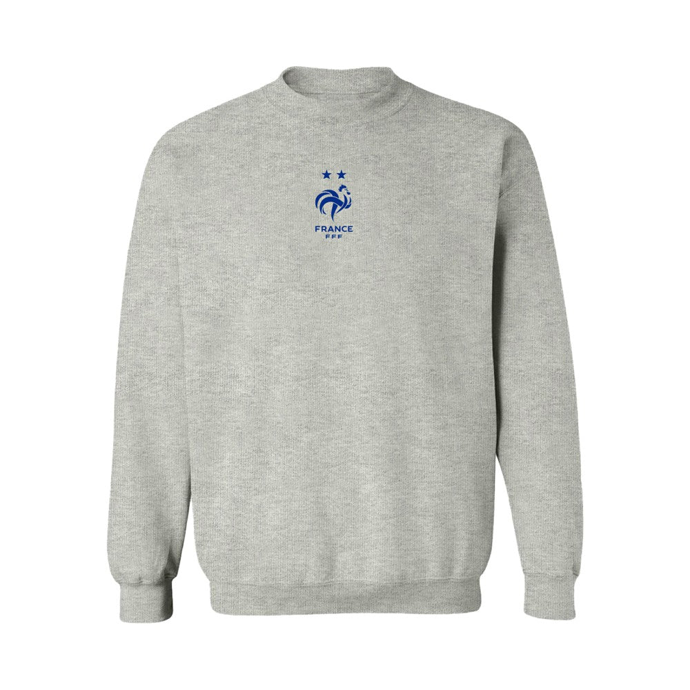 France National Team Vive La Fete Women's Color Badge Sweatshirt for sale - Gray