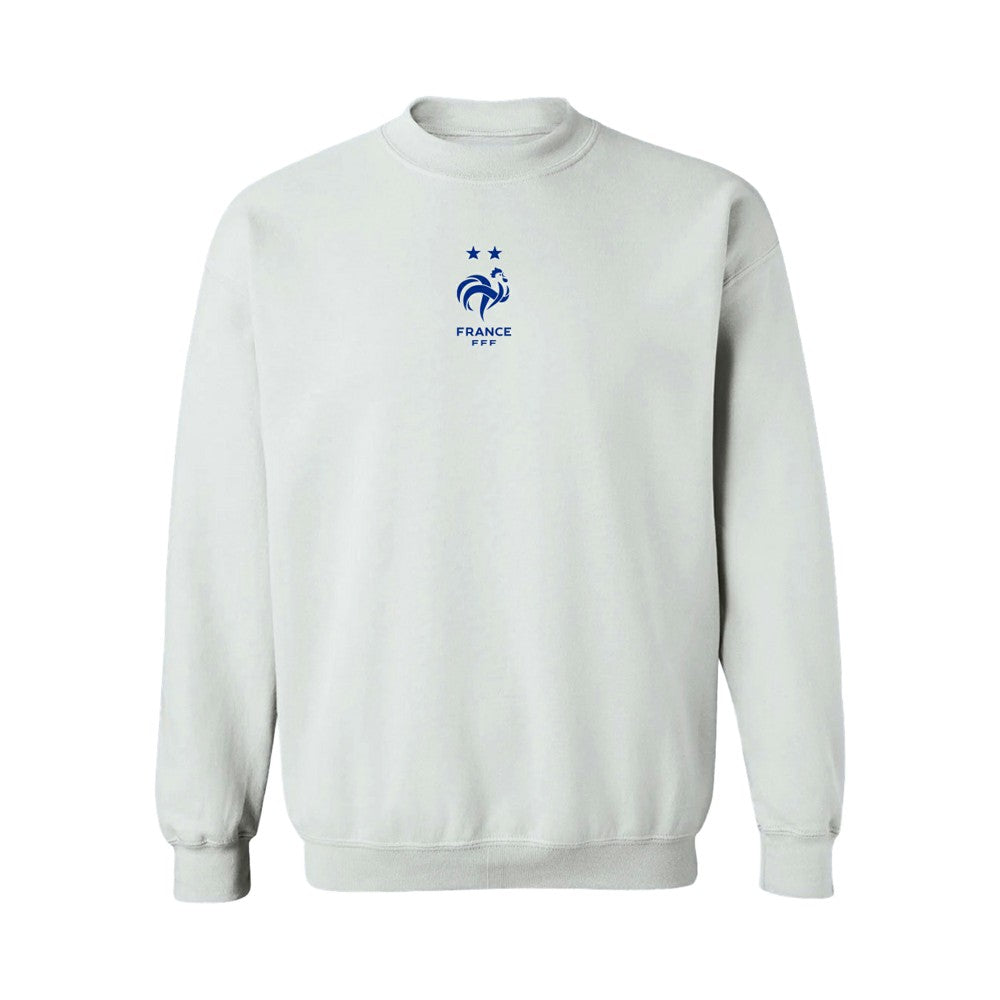 France National Team Vive La Fete Women's Color Badge Sweatshirt for sale - White