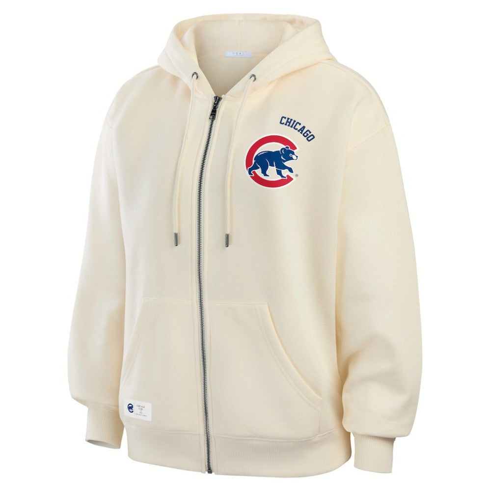 Chicago Cubs WEAR by Erin Andrews Women's Full-Zip Hoodie - MLB Hoodies